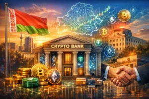 Belarus implementing crypto adoption through its banking system.