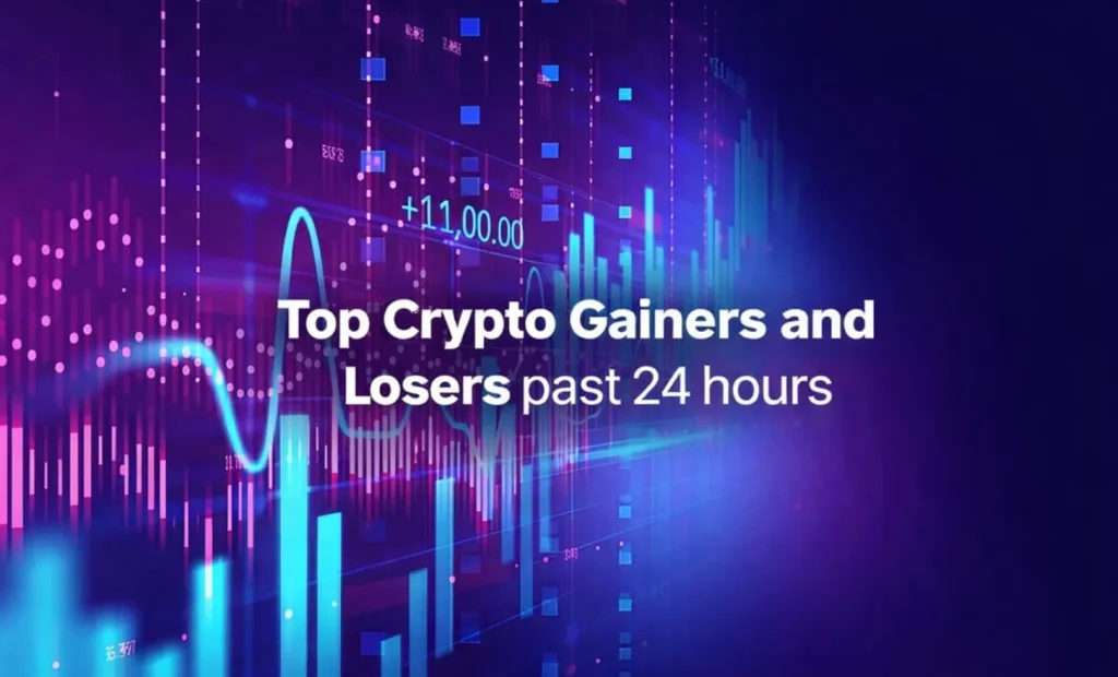 Top Crypto Gainers & Losers Today (24H Market Update)