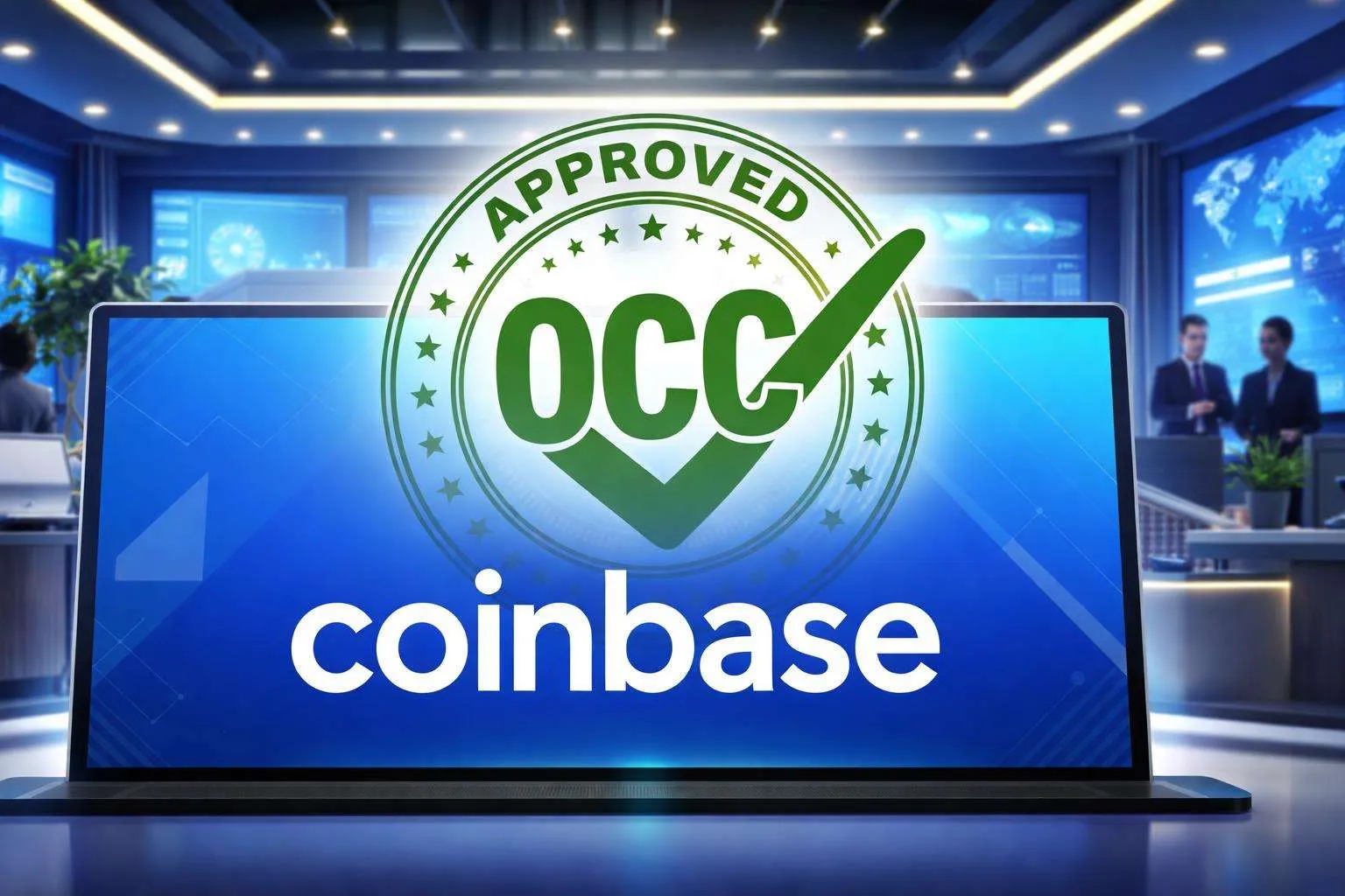 coinbase occ approval checkmark