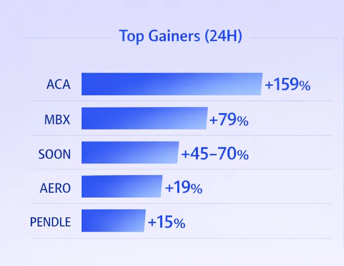 top gainers