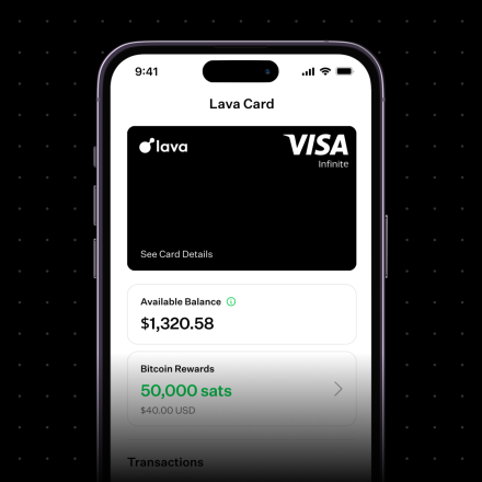 Lava Card Launches Secured Visa Credit Card That Pays Bitcoin Rewards on Every Purchase