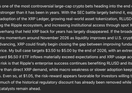 Sam Altman ChatGPT AI Predicts Crazy XRP Price by End of 2026