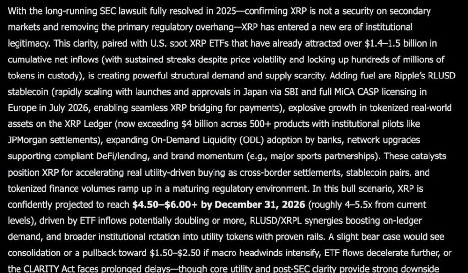 Elon Musk Grok AI Predicts XRP Will Explode by End of 2026