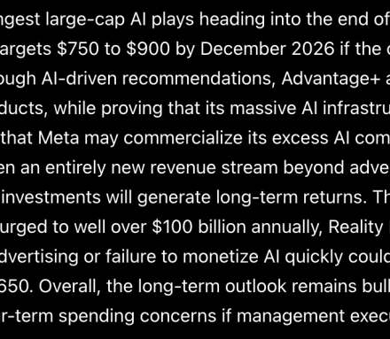 Sam Altman ChatGPT AI Predicts Massive Meta Platforms Stock Price Surge by 2026
