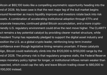 Sam Altman ChatGPT AI Predicts Shocking Bitcoin Price by End of 2026